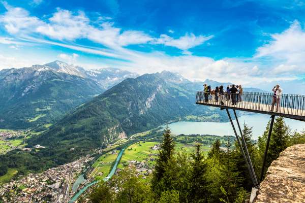 Harder-Kulm-observation-deck-in-Interlaken-Switzerland