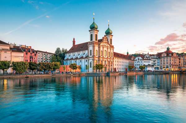 Jesuit-Church-in-Lucerne-Switzerland