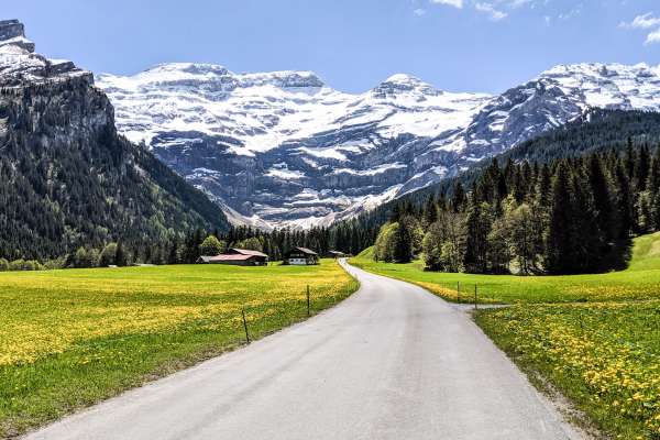 Villars-Gryon-in-western-Switzerland