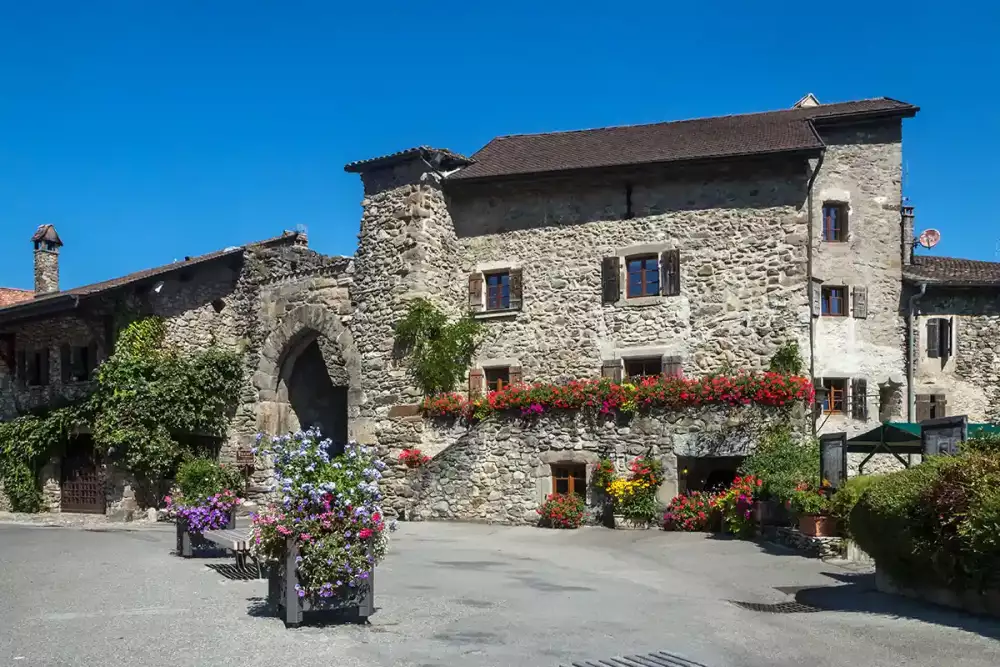 House of stones in Yvoire